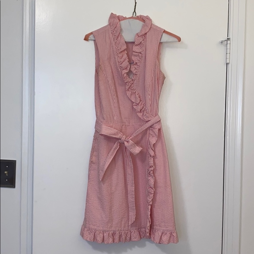 Vineyard vines seersucker dress